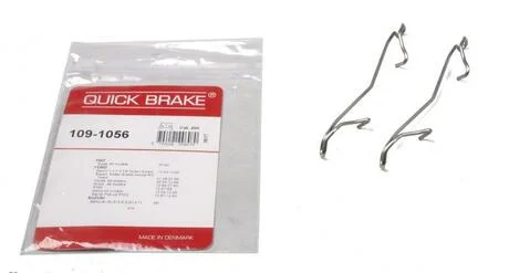 Ремкомплект дисковых тормозов. колодок QUICK BRAKE 109-1056