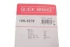 Ремкомплект дискових гальм. колодок QUICK BRAKE 109-1070 (фото 3)
