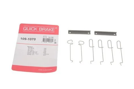 Ремкомплект дискових гальм. колодок QUICK BRAKE 109-1070