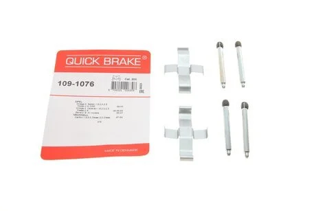 Ремкомплект дискових гальм. колодок QUICK BRAKE 109-1076