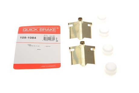 Ремкомплект дисковых тормозов. колодок QUICK BRAKE 109-1084 (фото 1)