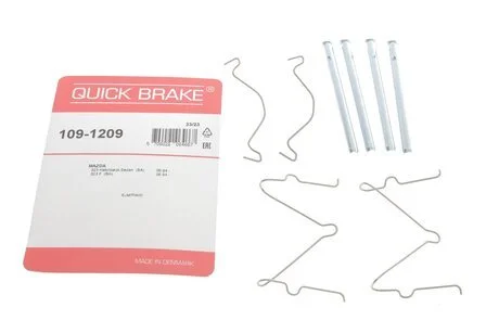 Ремкомплект дискових гальм. колодок QUICK BRAKE 109-1209