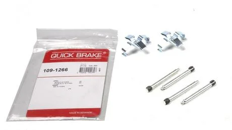 Ремкомплект дисковых тормозов. колодок QUICK BRAKE 109-1266