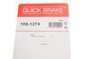 Ремкомплект дисковых тормозов. колодок QUICK BRAKE 109-1274 (фото 3)
