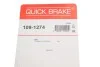 Ремкомплект дискових гальм. колодок QUICK BRAKE 109-1274 (фото 3)