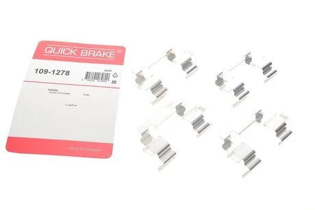 Комплект прижимних планок гальмівного супорту QUICK BRAKE 1091278