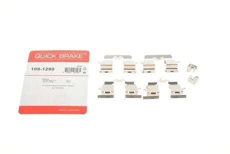 Ремкомплект дискових гальм. колодок QUICK BRAKE 109-1290