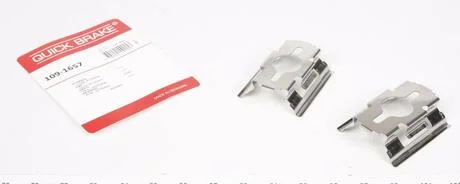 Ремкомплект дискових гальм. колодок QUICK BRAKE 109-1657