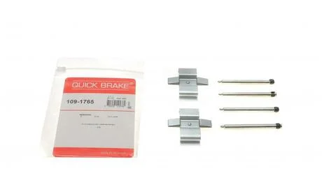 Комплект прижимних планок гальмівного супорту QUICK BRAKE 109-1765