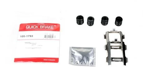 Ремкомплект дискових гальм. колодок QUICK BRAKE 109-1793