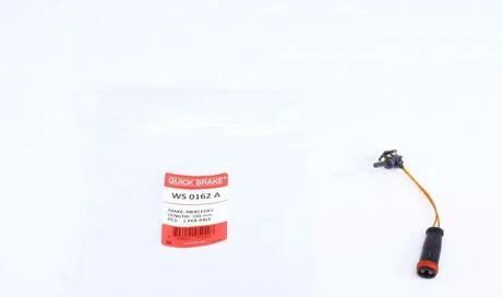 Датчик зносу QUICK BRAKE WS 0162 A