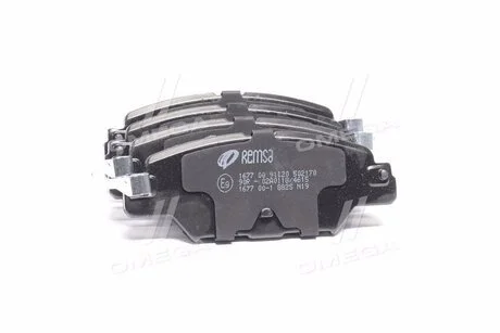 Колодка гальм. диск. MAZDA CX-5 задн. REMSA 1677.00