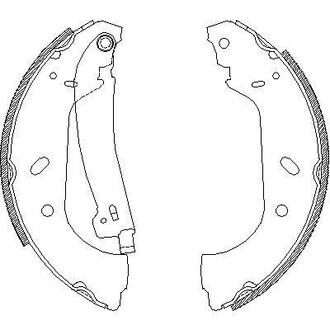 Колодки дискового тормоза REMSA 441701 (фото 1)