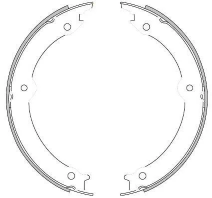 Колодки тормозные Toyota Land Cruiser IV (J200) 08- REMSA 4620 00 (фото 1)