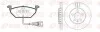 Комплект гальмівний передн. AUDI A3 96-;SEAT TOLEDO 98-;SKODA FABIA 99-,OCTAVIA (пр-во REMSA) 8633.10