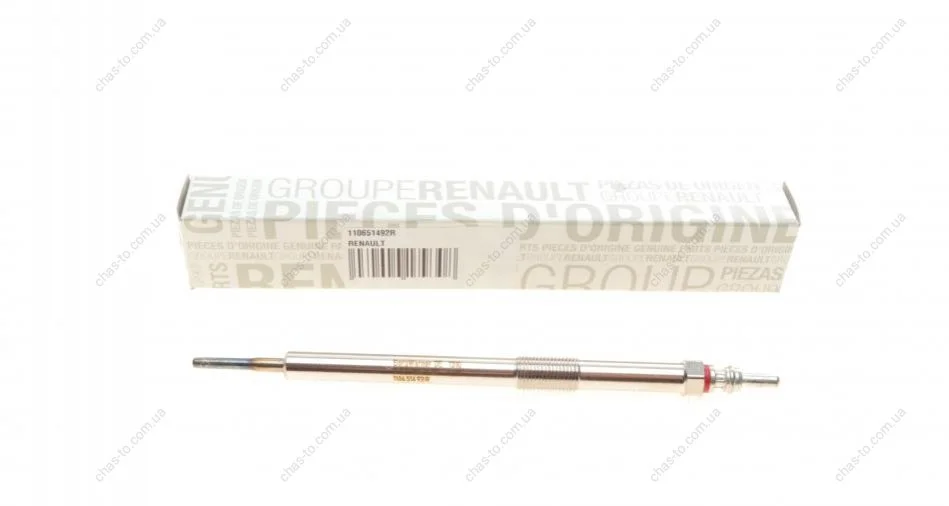 Свічка розжарення 1.6/2.3dci 4.5V Renault Trafic III, Master III Renault RENAULT 110651492R (фото 1)