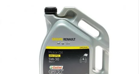 Олива моторна Castrol GTX RN-Spec 5W-30 RN17, 5л RENAULT 7711658105