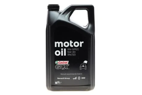 Масло моторне Castrol GTX RN 5W30 RN 720 5 RENAULT 7711658108