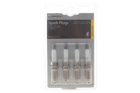 Свічка запалення блістер 4 шт. 224018760R RENAULT 7711940255