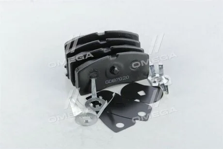 Колодка гальм. диск. STANDARD GEELY CK 04 - передн. (під ABS) RIDER RD.21338STD
