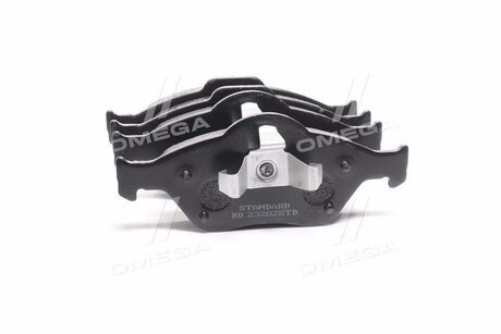 Колодка гальм. диск. STANDARD FORD FIESTA / FUSION / MAZDA 2 03 - передня. RIDER RD.23202STD