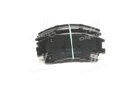 Колодка тормозов. диск. STANDARD MAZDA 6 02-передняя. RIDER RD.24046STD