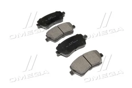 Колодка гальм. диск. DACIA LOGAN, RENAULT KANGOO 08- передня. RIDER RD.3323.DB3332