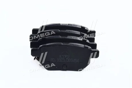 Колодка гальм. диск. TOYOTA COROLLA / PRIUS / YARIS 07 - задн. RIDER RD.3323.DB3454