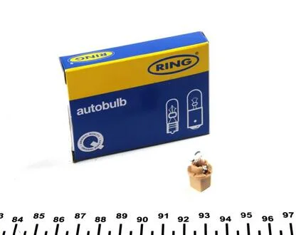 Автолампа BAX 1,4 W прозора Ring R8328