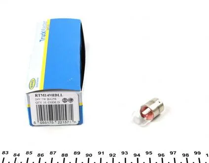 Автолампа R5W P14,5s 5 W прозора Ring RTM149HDLL