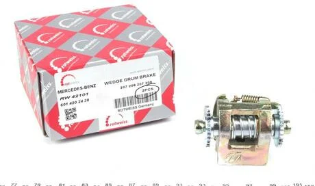 Тріскання гальм ROTWEISS RW42101