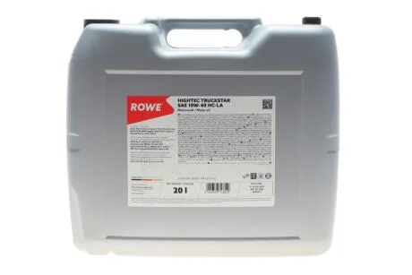 Олива моторна HIGHTEC TRUCKSTAR SAE 10W-40 HC-LA (20 L) Rowe 20028-0200-99