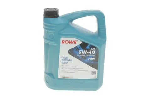 Олива моторна HIGHTEC MULTI FORMULA SAE 5W-40 (5 L) Rowe 20138-0050-99