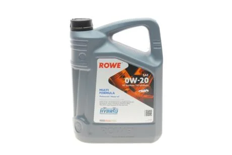 Олива моторна HIGHTEC MULTI FORMULA SAE 0W-20 (5 L) Rowe 20202-0050-99