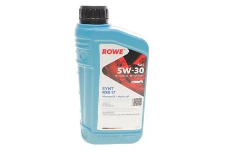 Олива моторна HIGHTEC SYNT RSR 17 SAE 5W-30 (1 L) Rowe 20370-0010-99