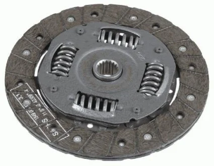 Диск зчеплення FORD/MAZDA Fiesta/Fusion/121 "1,25-1,4 "96>> SH1878001816 SACHS 1878001816 (фото 1)