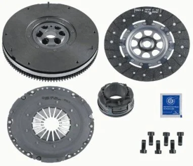 Комплект зчеплення з маховиком+виж підшипник Audi A4 B5 VW Passat B5, Passat B55 19D 0898-0505 SACHS 2290 601 069