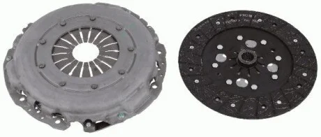 Комплект зчеплення Mercedes A (W168), Vaneo (414) 17D/19 0798-0705 SACHS 3000 856 801