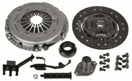 Комплект зчеплення Audi A4/Q5 2.0 TDI 09- (240mm) SACHS 3000 970 072
