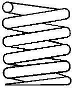 Пружина передня SACHS 997 109
