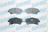 Тормозные колодки дисковые передние TOYOTA AVENSIS 09-,Auris SAMKO 5SP1313 (фото 1)