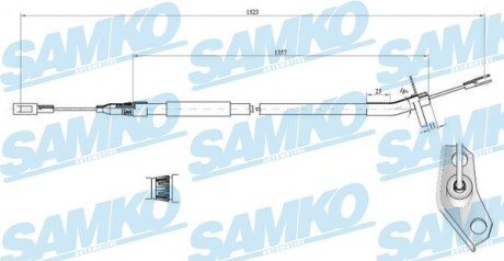 Трос зчеплення SAMKO C0446B