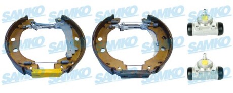 Колодки тормозные Комплект SAMKO KEG502