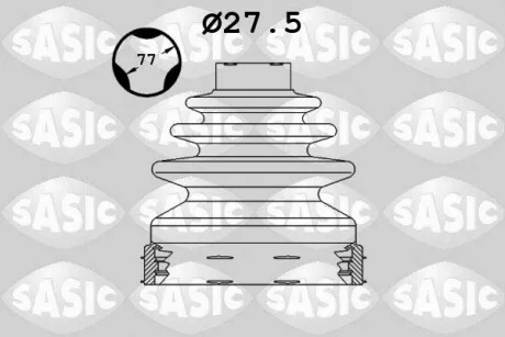 Комплект пильника, приводний вал SASIC 1904039