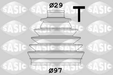 Комплект пильника, приводний вал SASIC 2933063