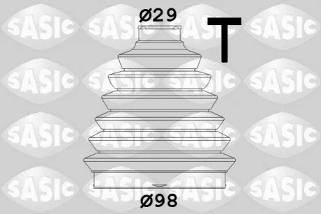 Комплект пильника, приводний вал SASIC 2933983