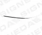 Молдінг бампера MERCEDES BENZ (C-KL W204), 07 - 11 Signeda PBZ04063MAL (фото 1)