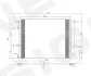 Радіатор кондиціонера FORD FUSION, 13 - 17 Signeda RC4214 (фото 1)