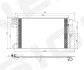 Радіатор кондиціонера FORD C-MAX, 10.14 - 19 Signeda RC940764 (фото 1)