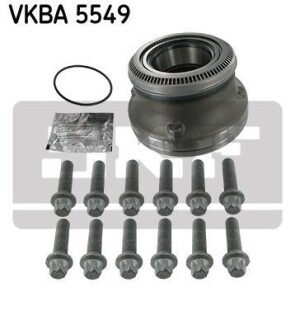 Блок-ступичный подшипник. 82x112x196. HUB SKF VKBA 5549